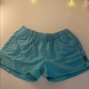 Teal Patagonia Shorts
